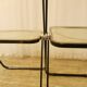 Plexiglass folding chairs