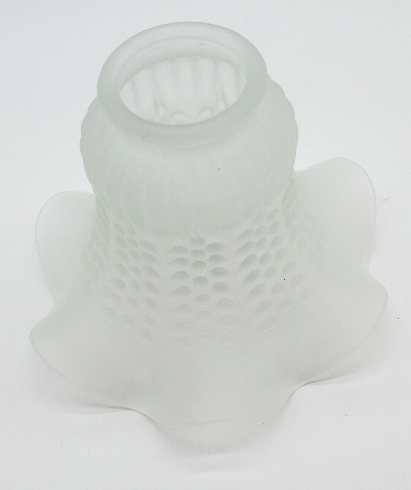 Abat jour lampe tulipe verre