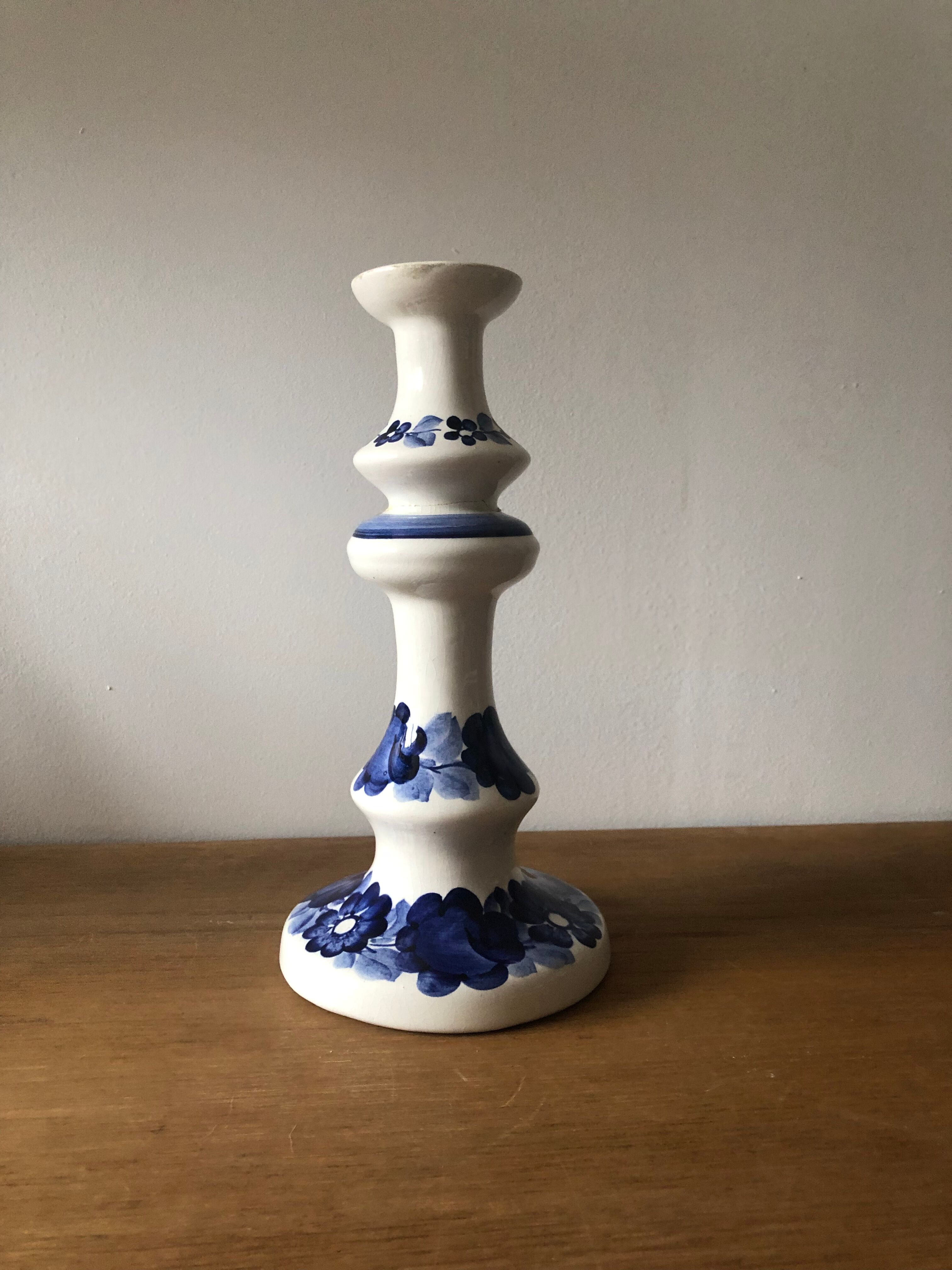 Wloclawek ceramic candle holder