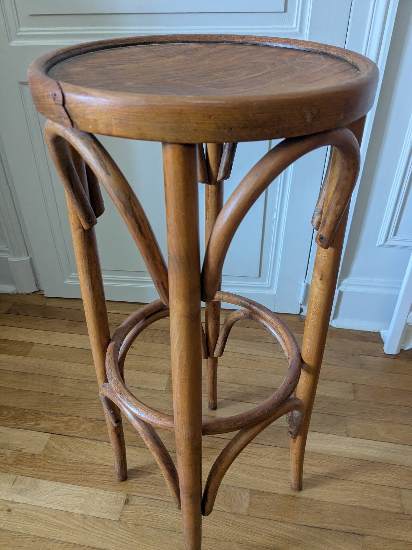 Tabouret de bar en rotin