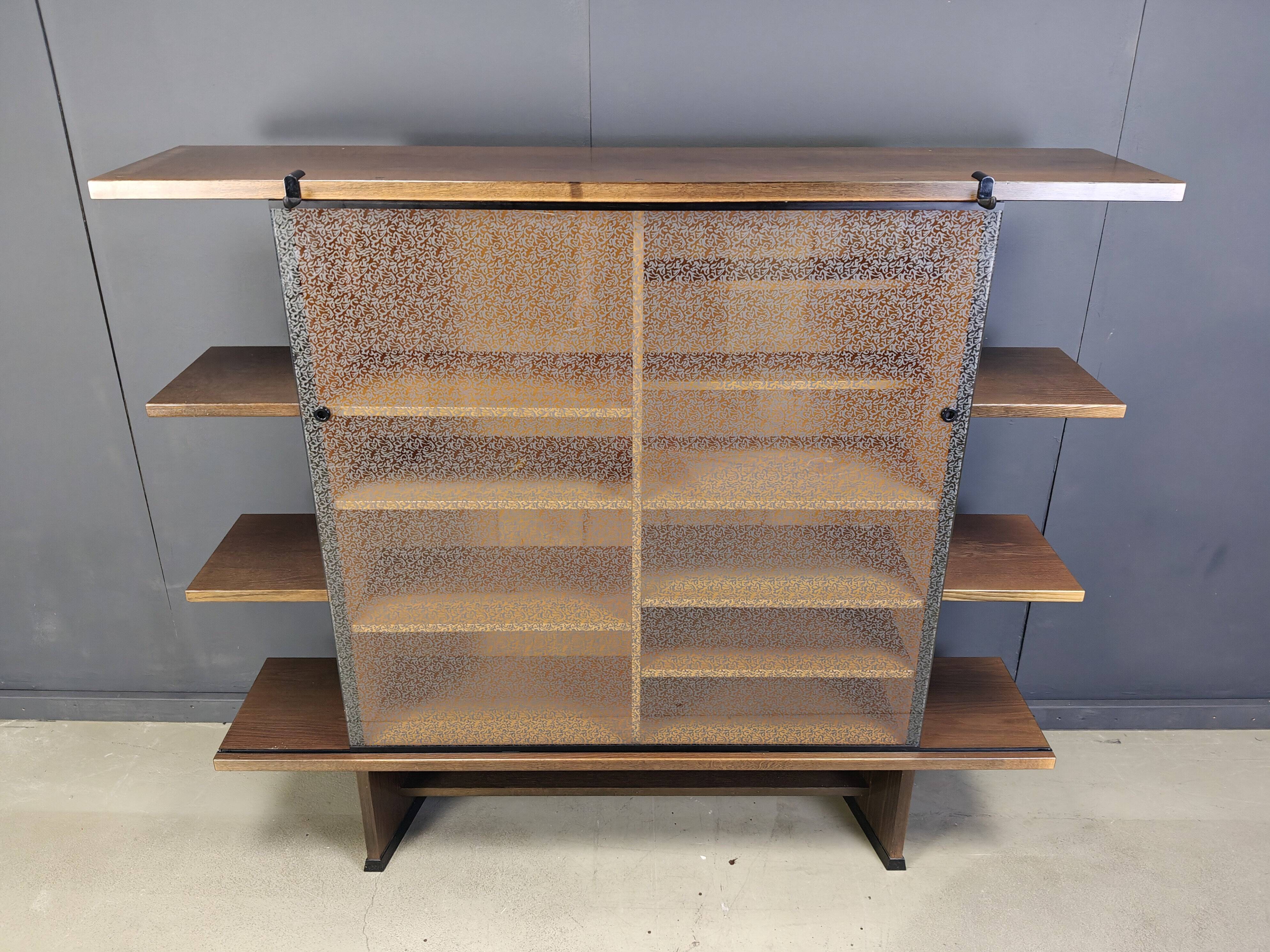 Angle cabinet by Francesco Binfare for Cassina, 1980