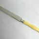 12 fruit knives, dessert knives, serving knives, engraved silver blades.