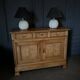 Pair of Italian ceramic lamps 1980 white walnut shape