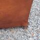 Leather club armchair back mustache from the 30s