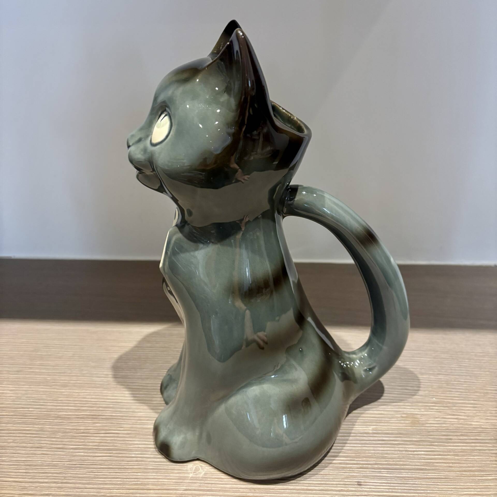 Old ceramic cat jug