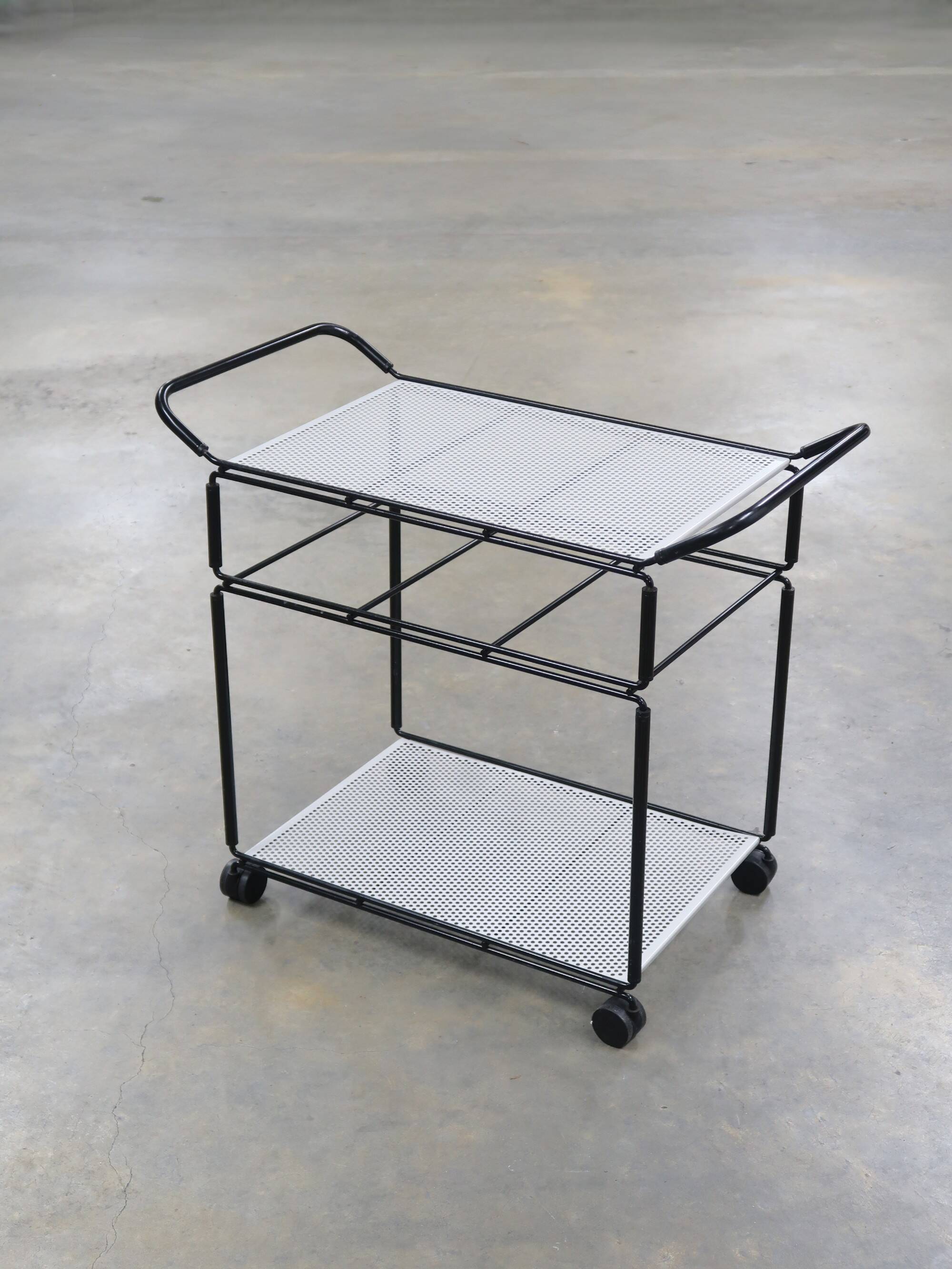 Niels Gammelgaard metal trolley IKEA 1990