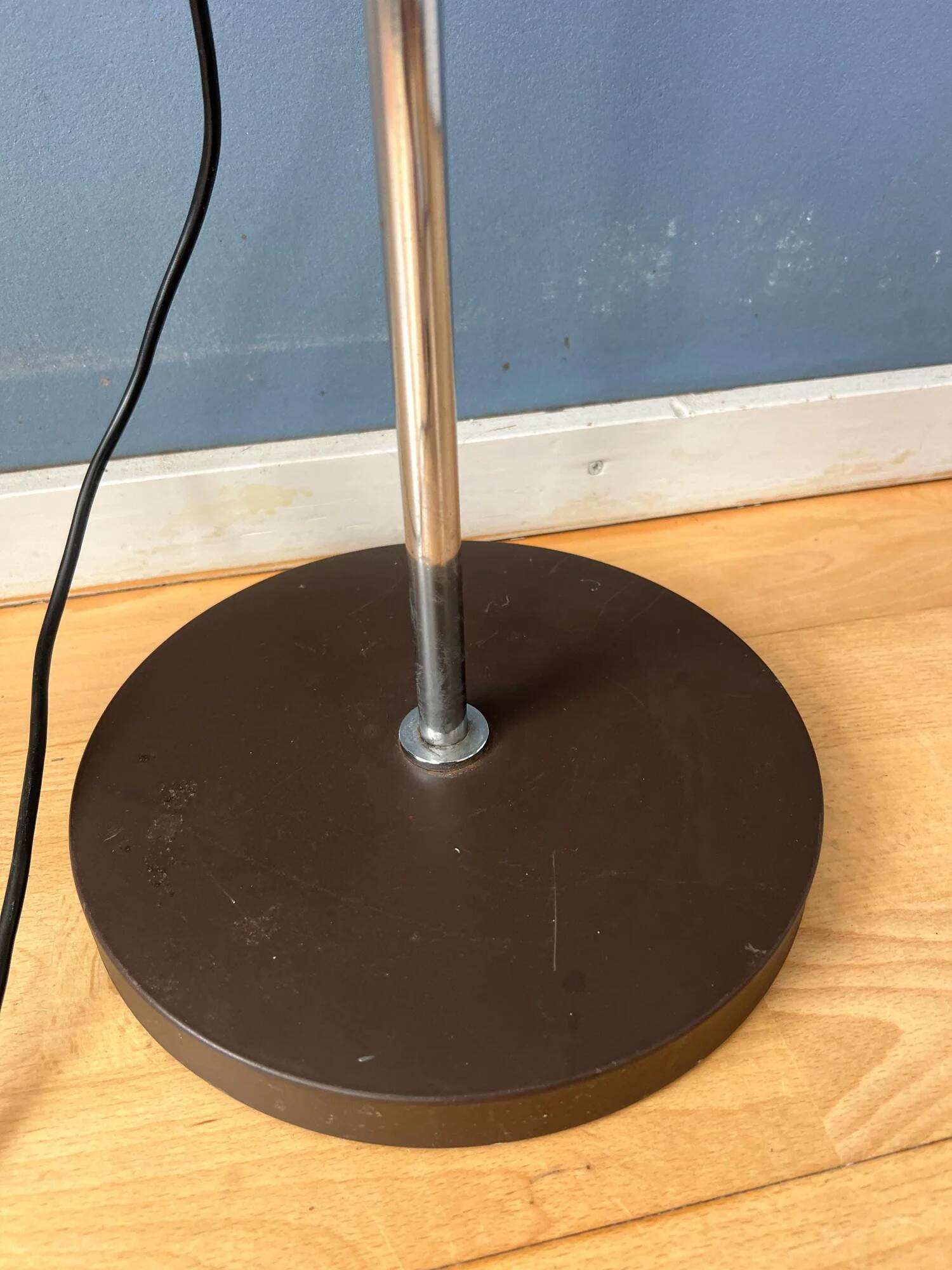 Vintage mid-century Dijkstra space age mushroom floor lamp