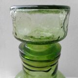 Vintage molded glass decanter