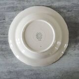 Grande Ancienne Assiette Creuse en Faïence Villeroy & Boch - 1562 - Tulipe
