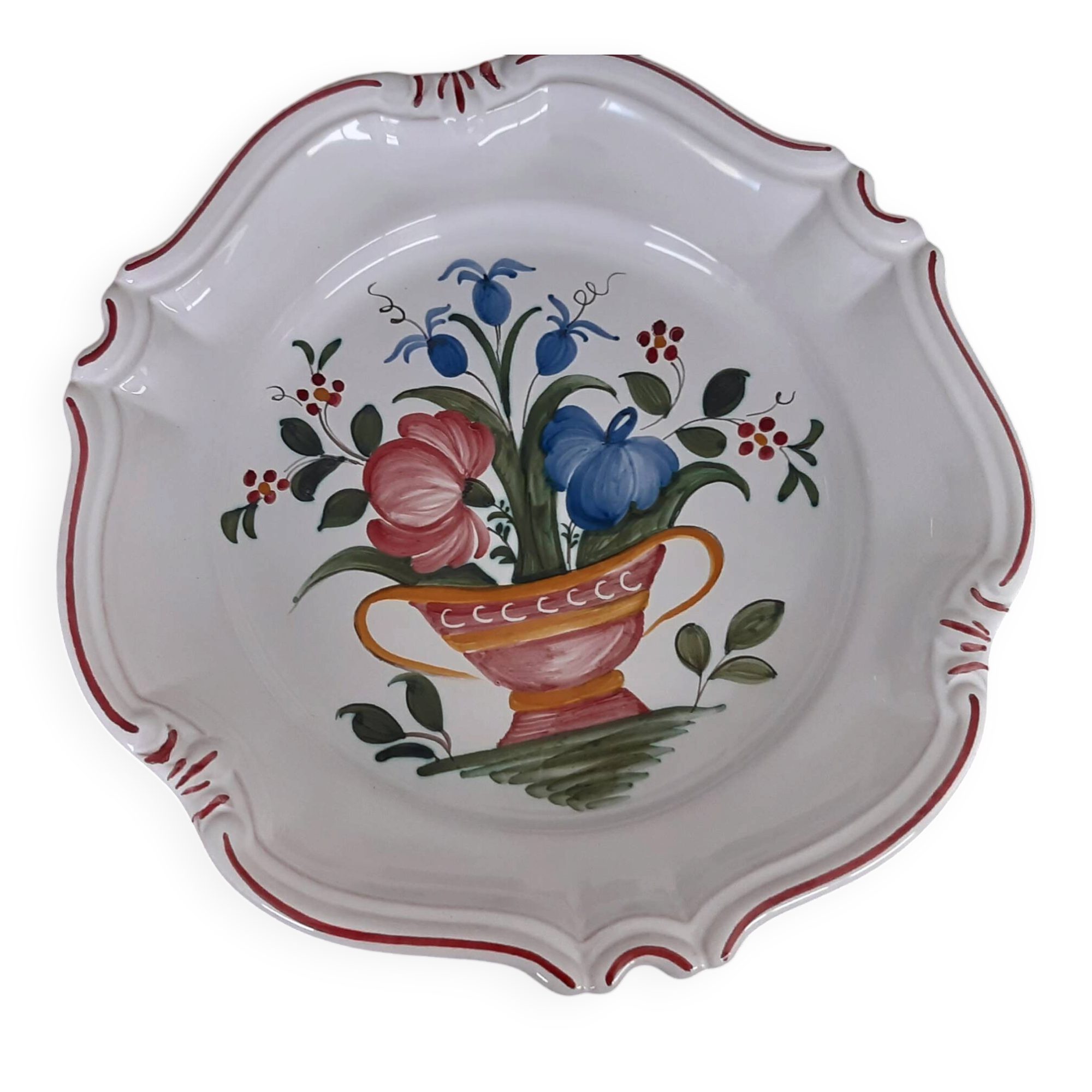 Decorative plate Moustier