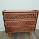 Chest of drawers typical vintage doll 60