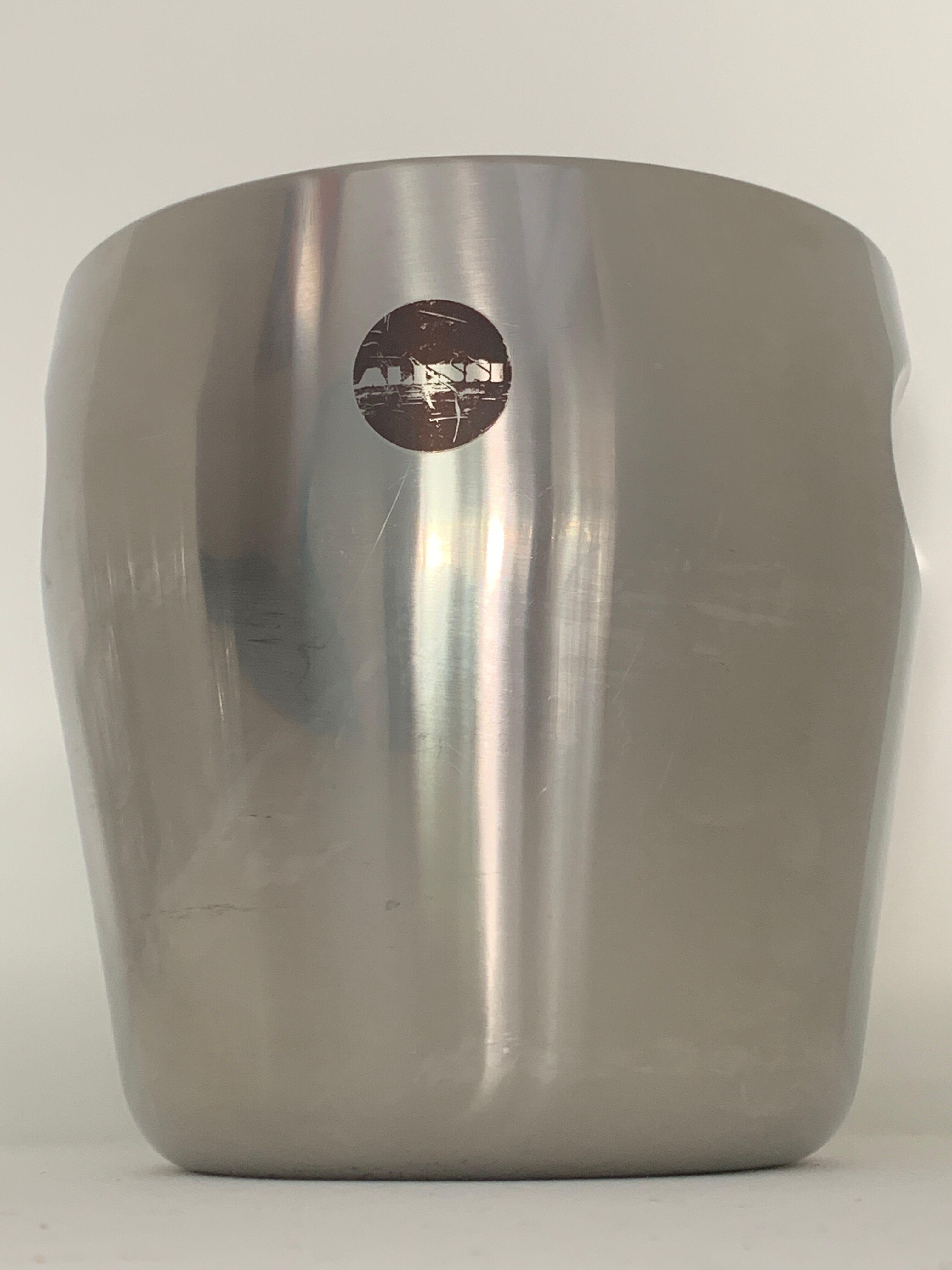 Alessi champagne bucket, Italian design Massoni and Mazzeri