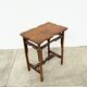 Table d'Appoint Bambou & Bois –Art Nouveau Fin XIXe