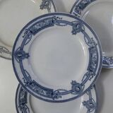 Terre de fer 6 medallion flat plates