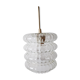 Suspension en verre vintage années 50
