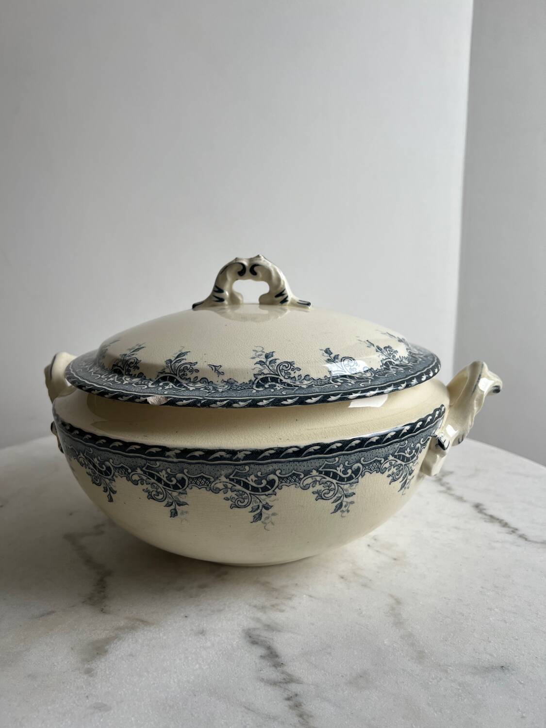 Ironstone soup tureen