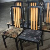 5 chairs design period 70/80