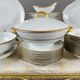 45-piece table service in Limoges porcelain, 20th century