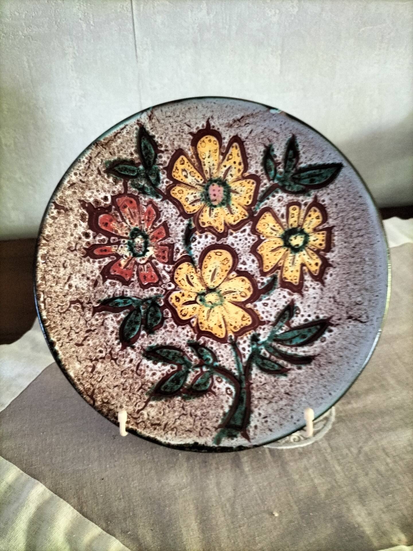 Assiette décorative Vallauris
