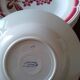 Lot 12 hollow plates Badonviller porcelain