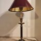 Brass candlestick lamp
