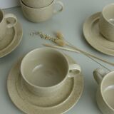 6 cups speckled sandstone