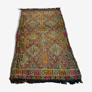 Tapis kilim turc vintage 90 x 52 cm