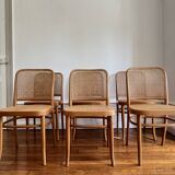 6 Prague Dining Chairs No. 811 - Hoffmann