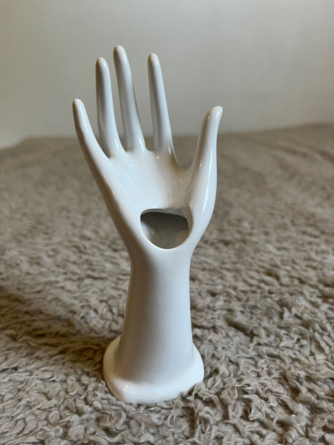 Small hand soliflore ring holder jewelry holder