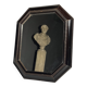 Ripple frame mirror octagonal