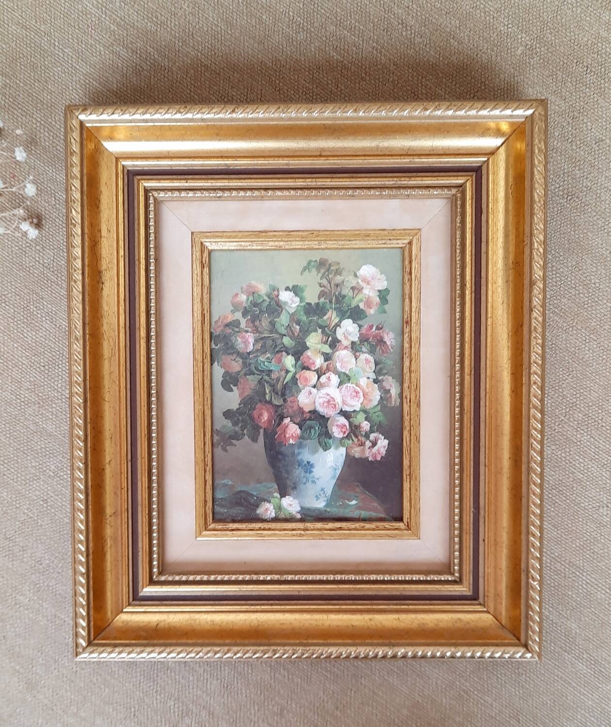 Flower bouquet painting