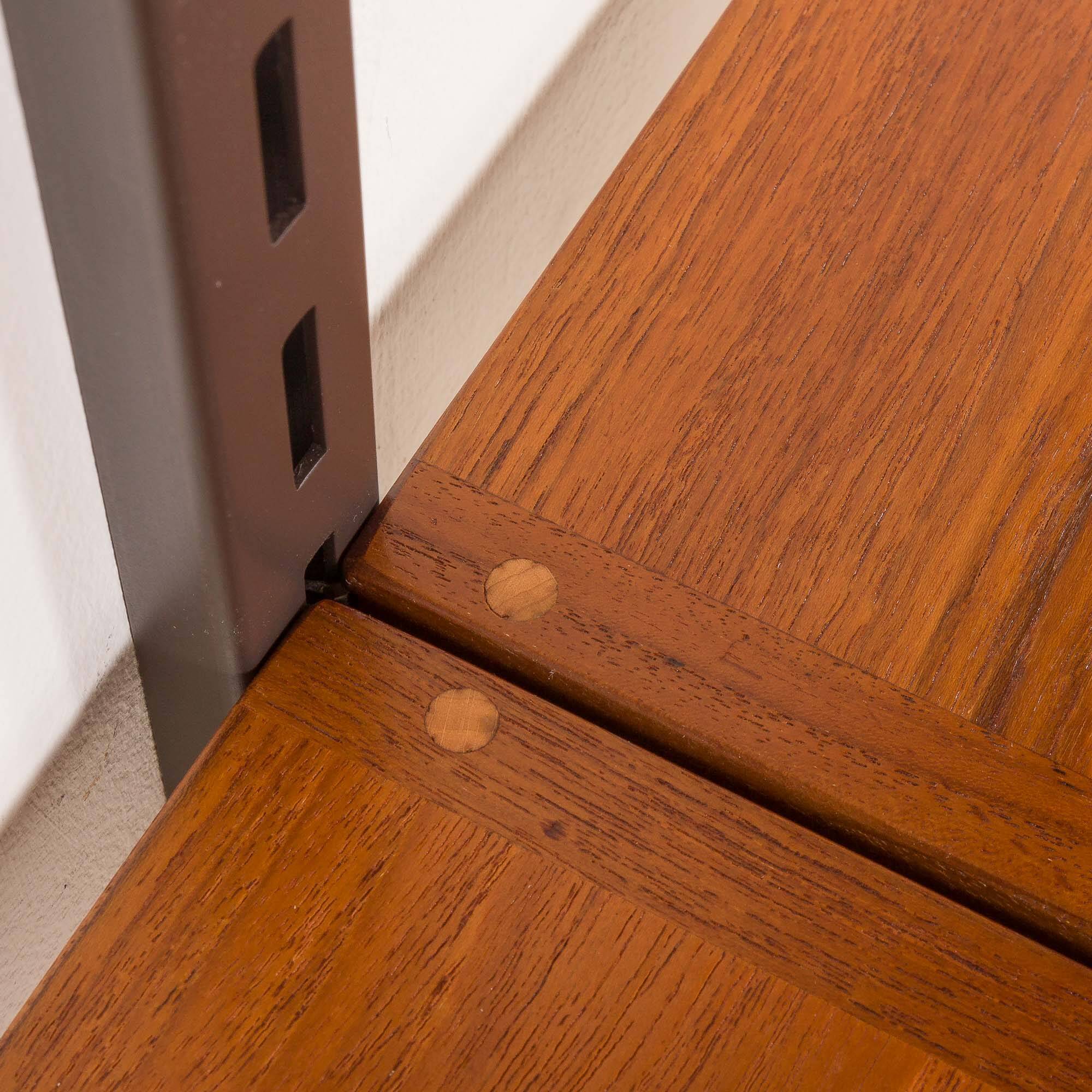 Teak shelf by Kai Kristiansen for FM Mobler, 1960s.