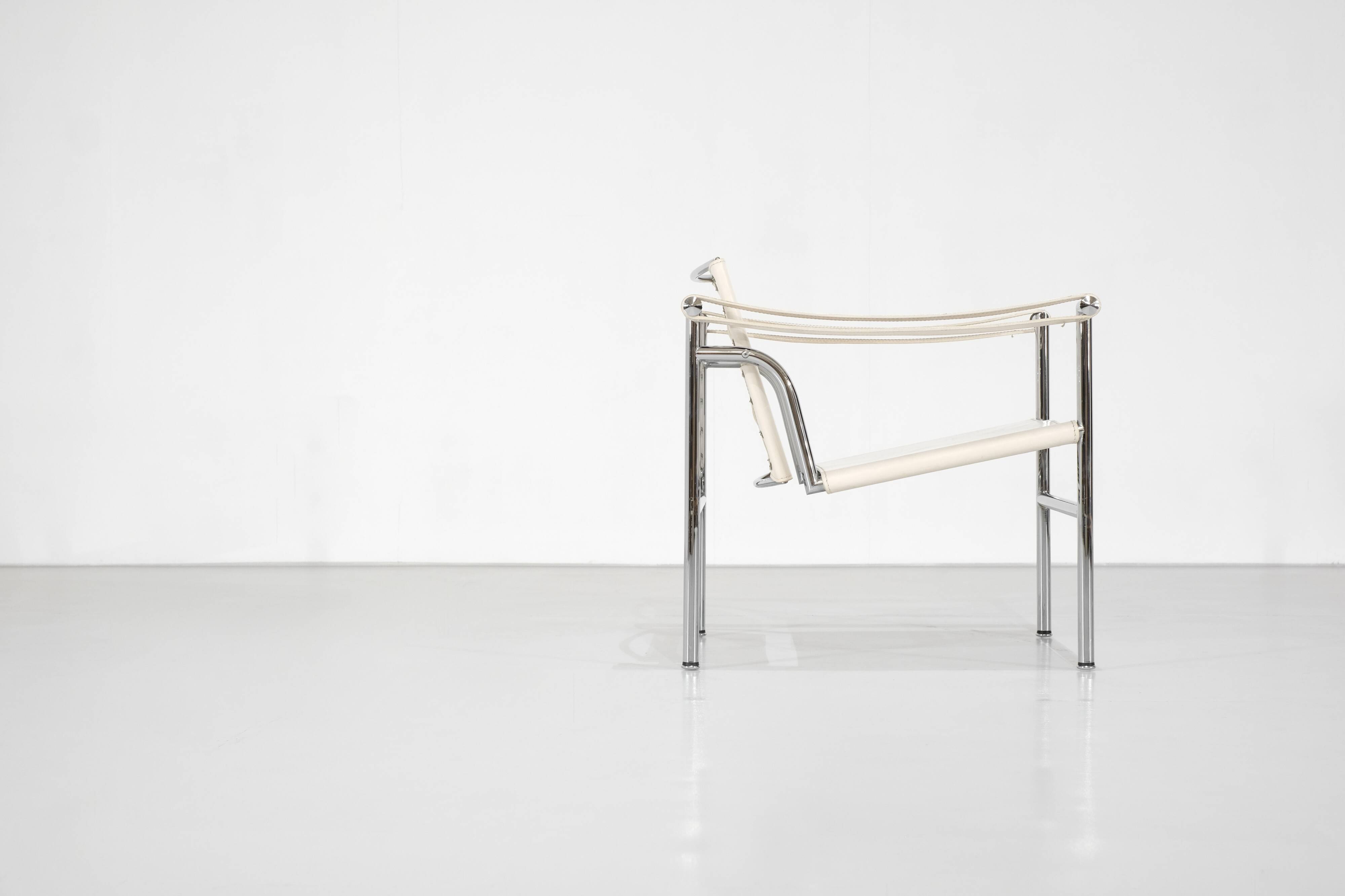 Fauteuil " LC1 " de Le Corbusier pour Cassina, Italie 1929.