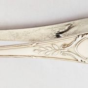 Silver-plated metal sugar or ice cube tongs, lion paws (ref 4)