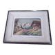 Carved wood painting, chalet decor by f raugel (popular art)