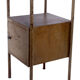 Night table - metal hospital bedside