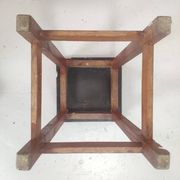 Tabouret vintage de peintre en bois