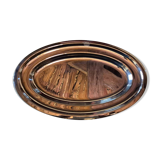 Plat de service ovale