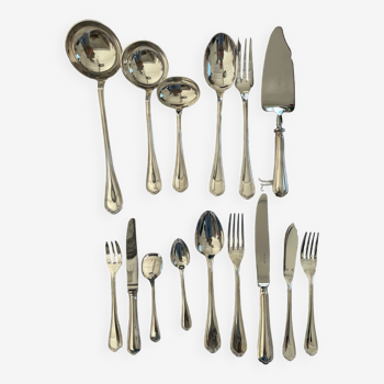 Christofle cutlery set for 12 people, Marly model