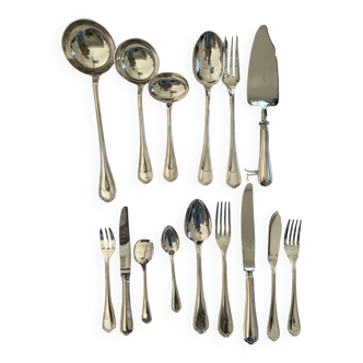 Christofle cutlery set for 12 people, Marly model