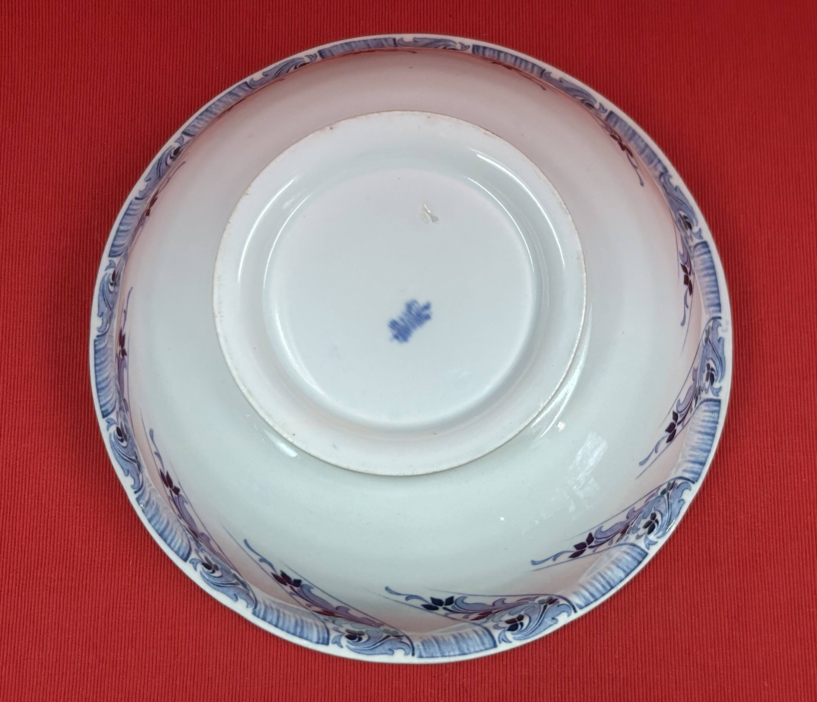 Large Lunéville Earthenware Salad Bowl