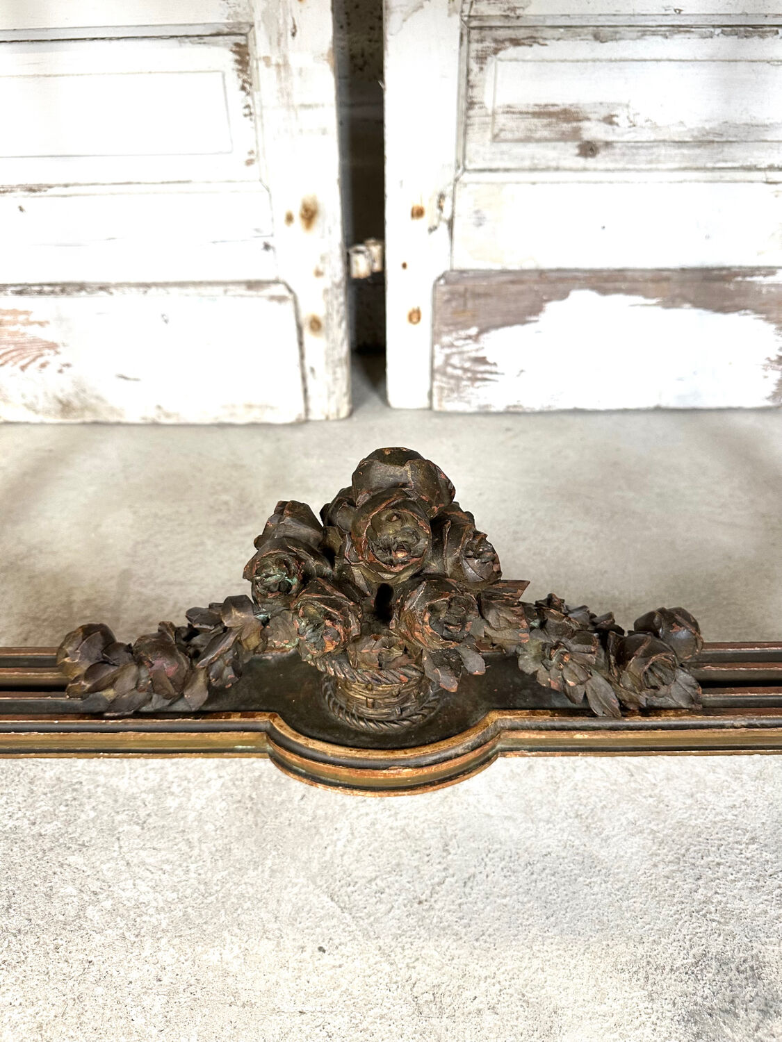 Golden Louis XVI style table