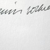 Lithograph by David Hockney, signed and numbered.