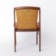 Set of 4 Erik Buch Rosewood Dining Chairs Cognac Leather Danish Mid Century