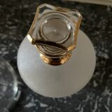 Golden glass carafons