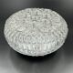 Glashütte Limburg vintage glass ceiling light rose