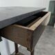 Empire-style console in mahogany