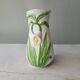 Vase in slipware with Arum flowers