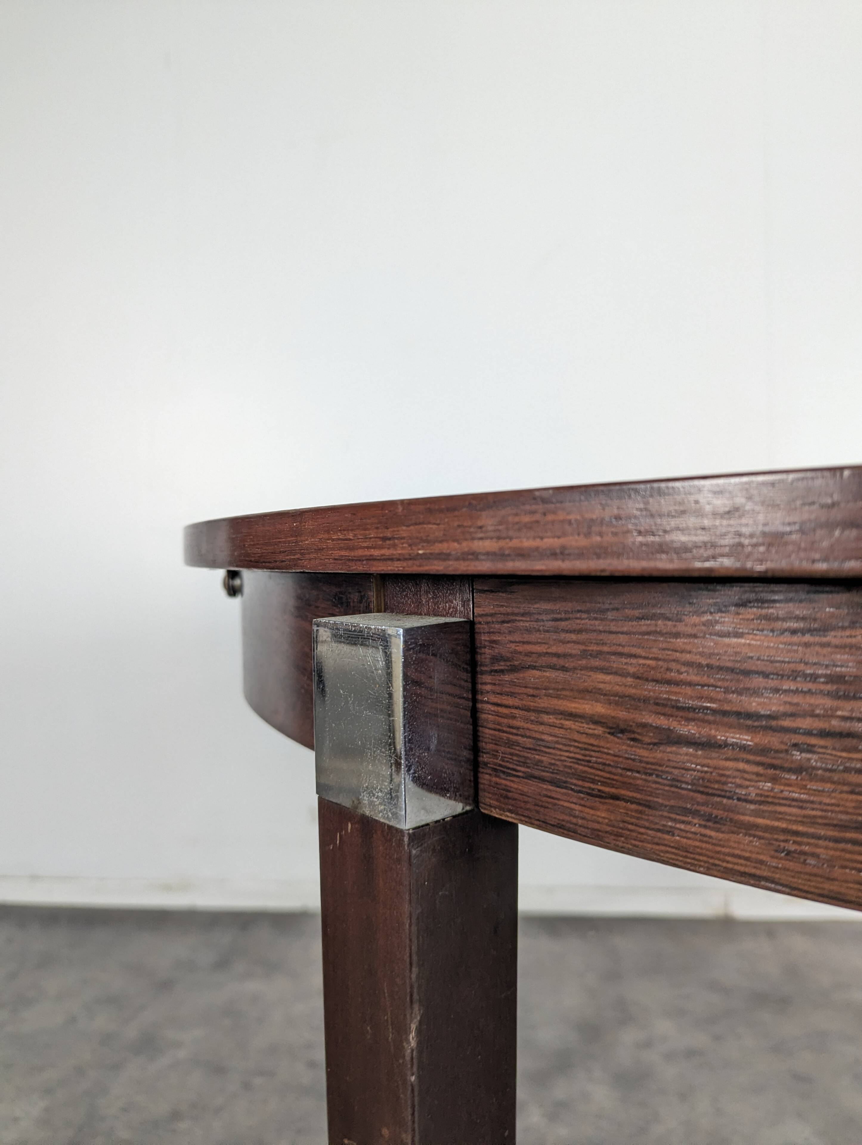 Scandinavian table in rosewood