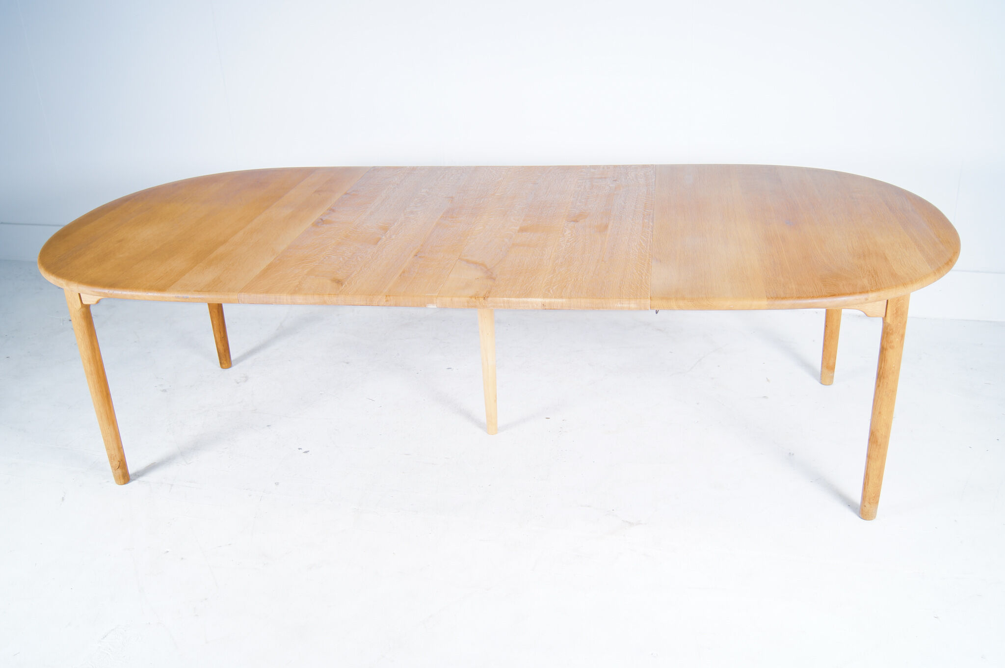 KP Møbler - Kurt Østervig - massive oak extendable dining table